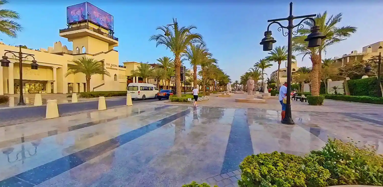 Прогулочная улица в Эль-Мамше